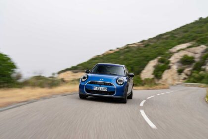 The new MINI Cooper S 5-door:  More space and lots of driving fun.
