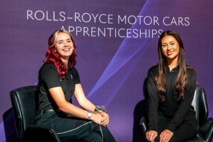 ROLLS-ROYCE MOTOR CARS WELCOMES NEW APPRENTICES