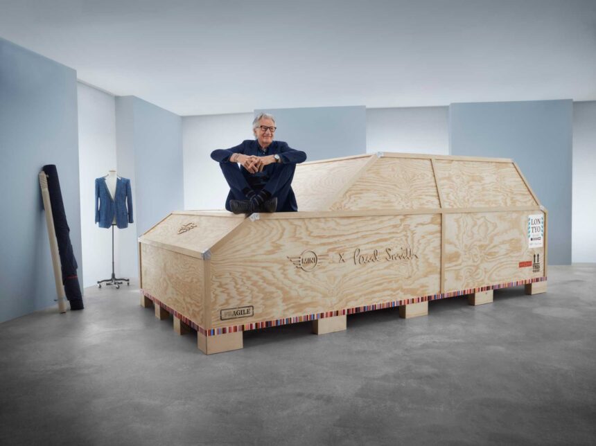 MINI and Paul Smith at the Japan Mobility Show 2025.