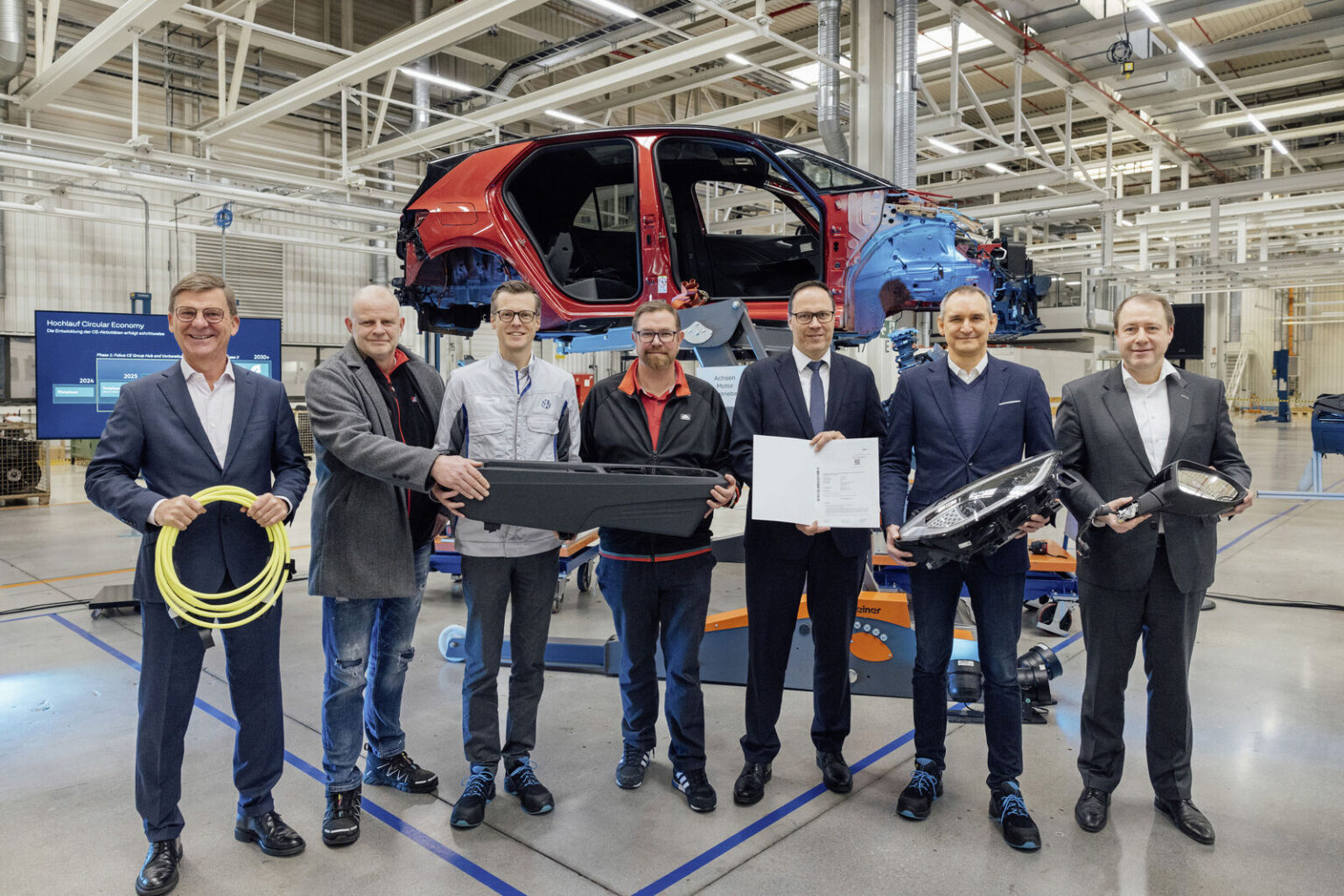 Start of the Circular economy: Zwickau vehicle plant launches business areas