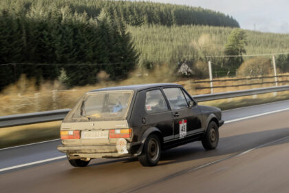 The Golf GTI taking part in one of the toughest classic car rallies in the world: LeJog