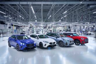 BMW Group once again produces more than one million vehicles in Germany.