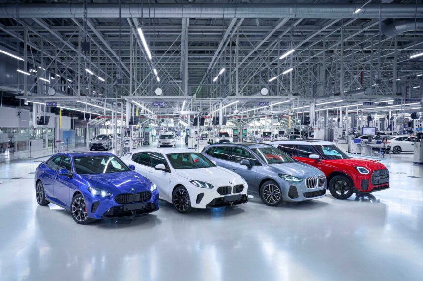 BMW Group once again produces more than one million vehicles in Germany.