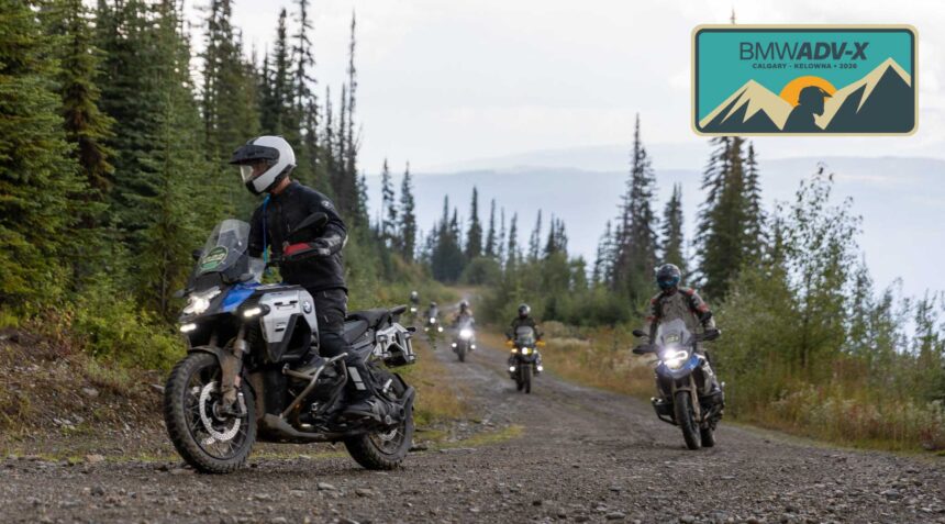 BMW Motorrad ADV-X returns for 2026 with reimagined backcountry route across the Canadian Rockies.