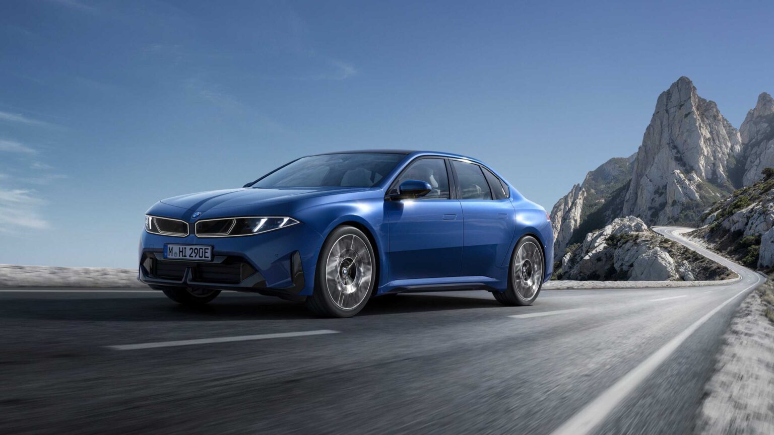 The New BMW i3: An authentic BMW sports sedan for the Neue Klasse era.
