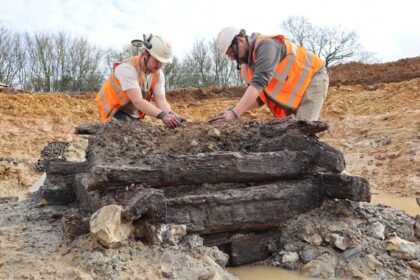 ROMAN RECYCLING PRACTICES UNCOVERED ON ROLLS-ROYCE MOTOR CARS EXTENSION SITE