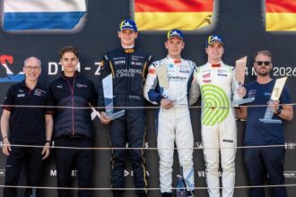 Bavarian Alexander Tauscher extends championship lead with emotional victory