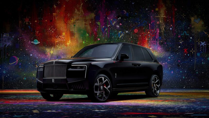 ROLLS-ROYCE PRESENTS  BLACK BADGE CULLINAN BY CYRIL KONGO: CAPTURING THE ENERGY OF CONTEMPORARY ART