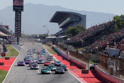 Porsche Junior Flynt Schuring celebrates his first Supercup victory