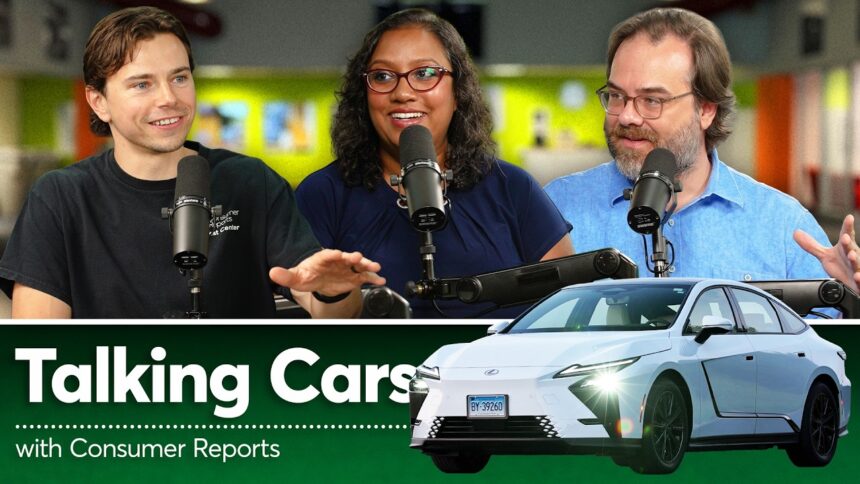 Lexus Finally Gets Electric Right: 2026 Lexus ES 500e | Talking Cars with Consumer Reports #518